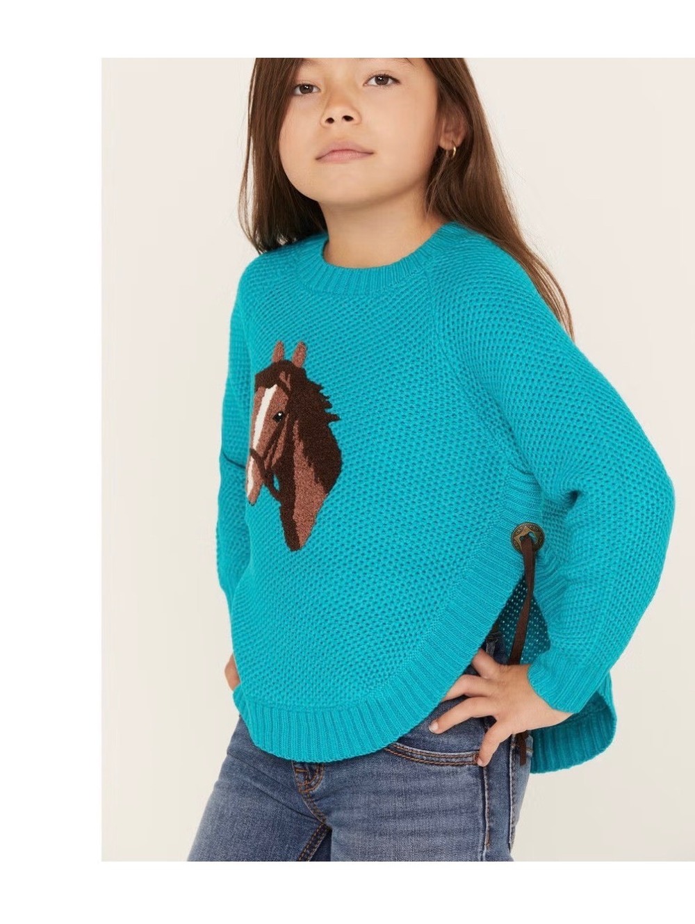 Cotton & Rye girls western Horse Design, Size M/8